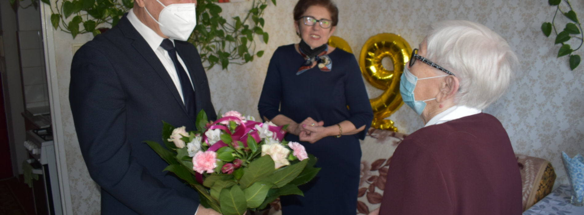 Gratulacje dla 100-letniej Zenony Pazdej z Piły